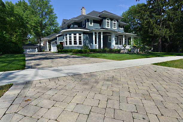 Residential Paver Driveway in Ucon, ID